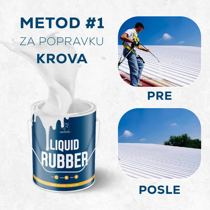 AQUA SEAL PRO – VODOOTPORNA TEČNA GUMA U BELOJ BOJI