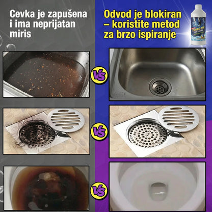 TURBO FIX – PROFESIONALNO SREDSTVO ZA ODČEPLJENJE ODVODA