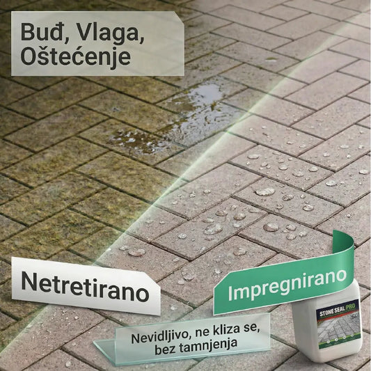 2 u 1 impregnacija i hidrozaštita | Zaštita od algi, mahovine, lišajeva i gljivica