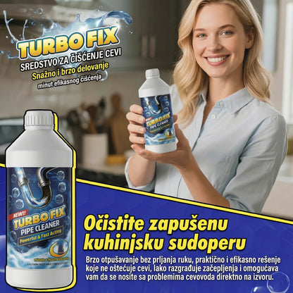 TURBO FIX – PROFESIONALNO SREDSTVO ZA ODČEPLJENJE ODVODA